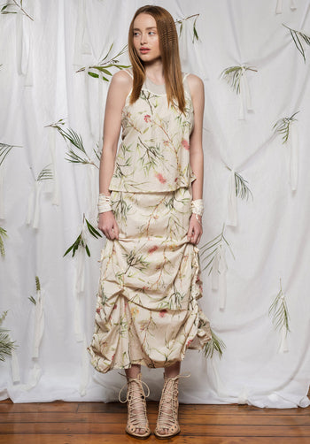 original fabric artwork, ethical skirts, clothing made in australia