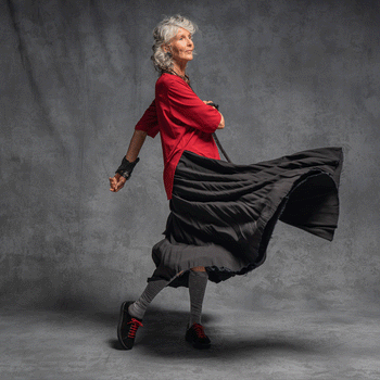 Mist maxi skirt black viscose