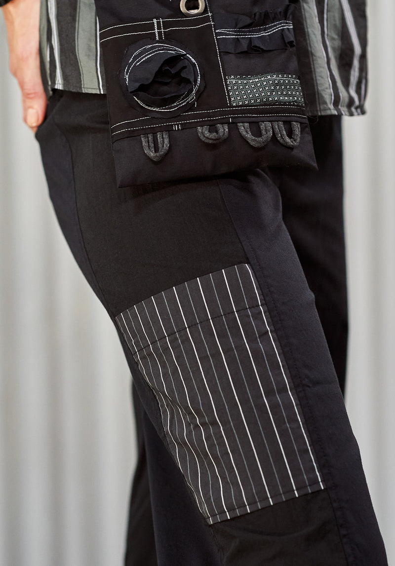 australian sustainable products, striped cotton pocket