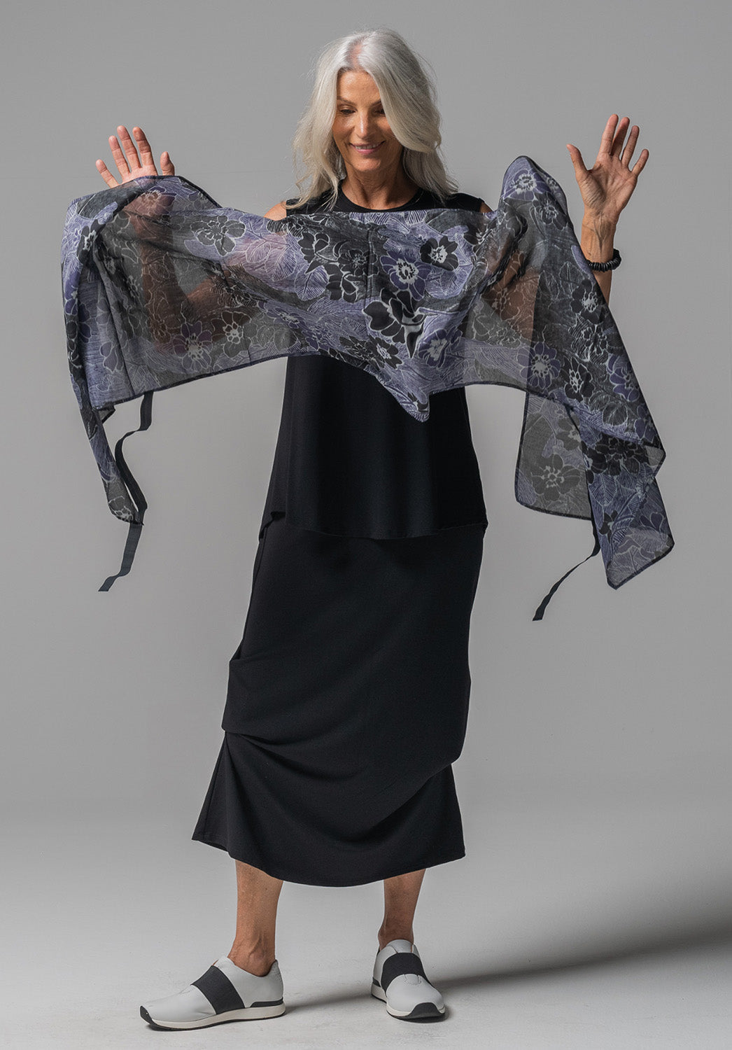 silk cotton scarves, australian made scarf