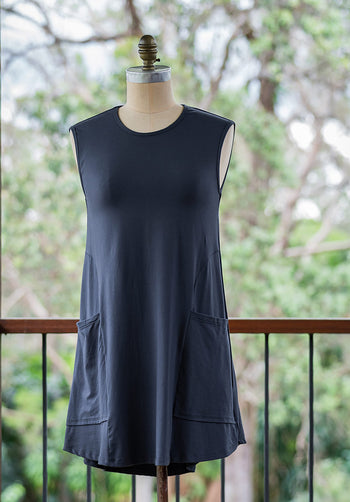 women's bamboo dress, australian made lounge wear