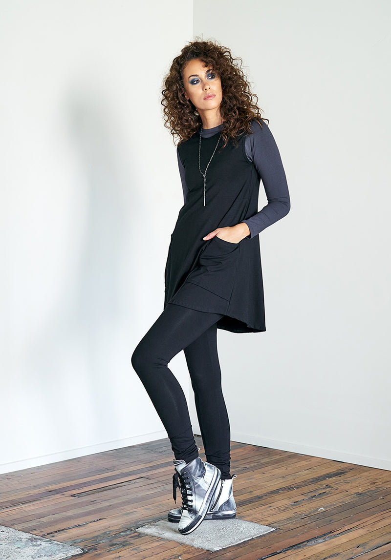 black bamboo dress, tunic dresses online 