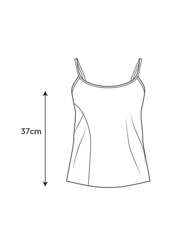 Nasturtium top dove organic cotton