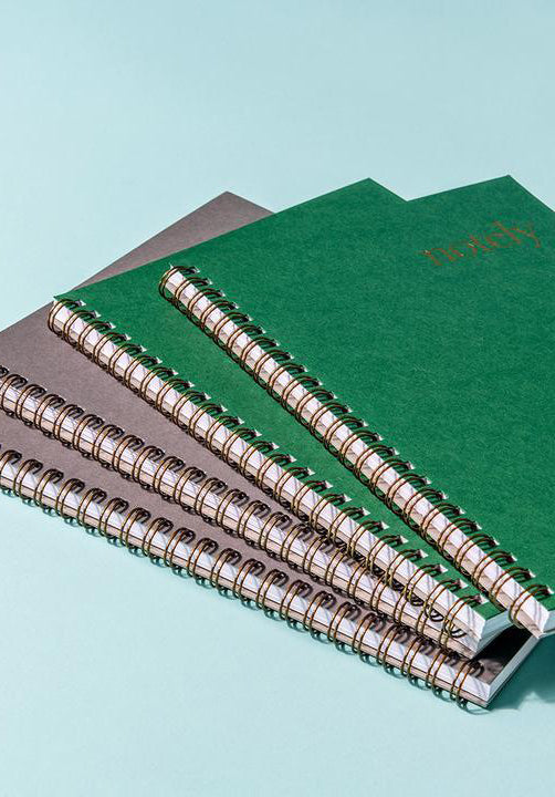 cute notebooks, spiral notebook, recycled paper