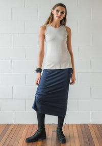 neutral bamboo top, ladies fashion online Australia