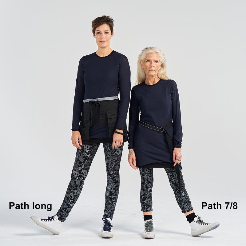 mature women's clothing, ethical leggings Australian made