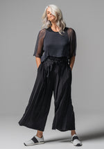 womens pants australian made, black viscose pant online