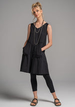 cotton summer dresses Australia, black dress 
