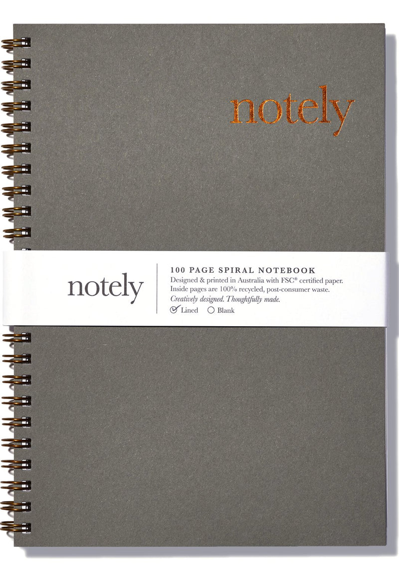 eco friendly stationery, australian made notebooks