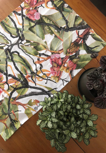 Sweedman's Mallee - Linen Tea Towel