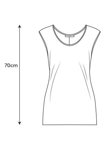 Slant top dill superfine cotton