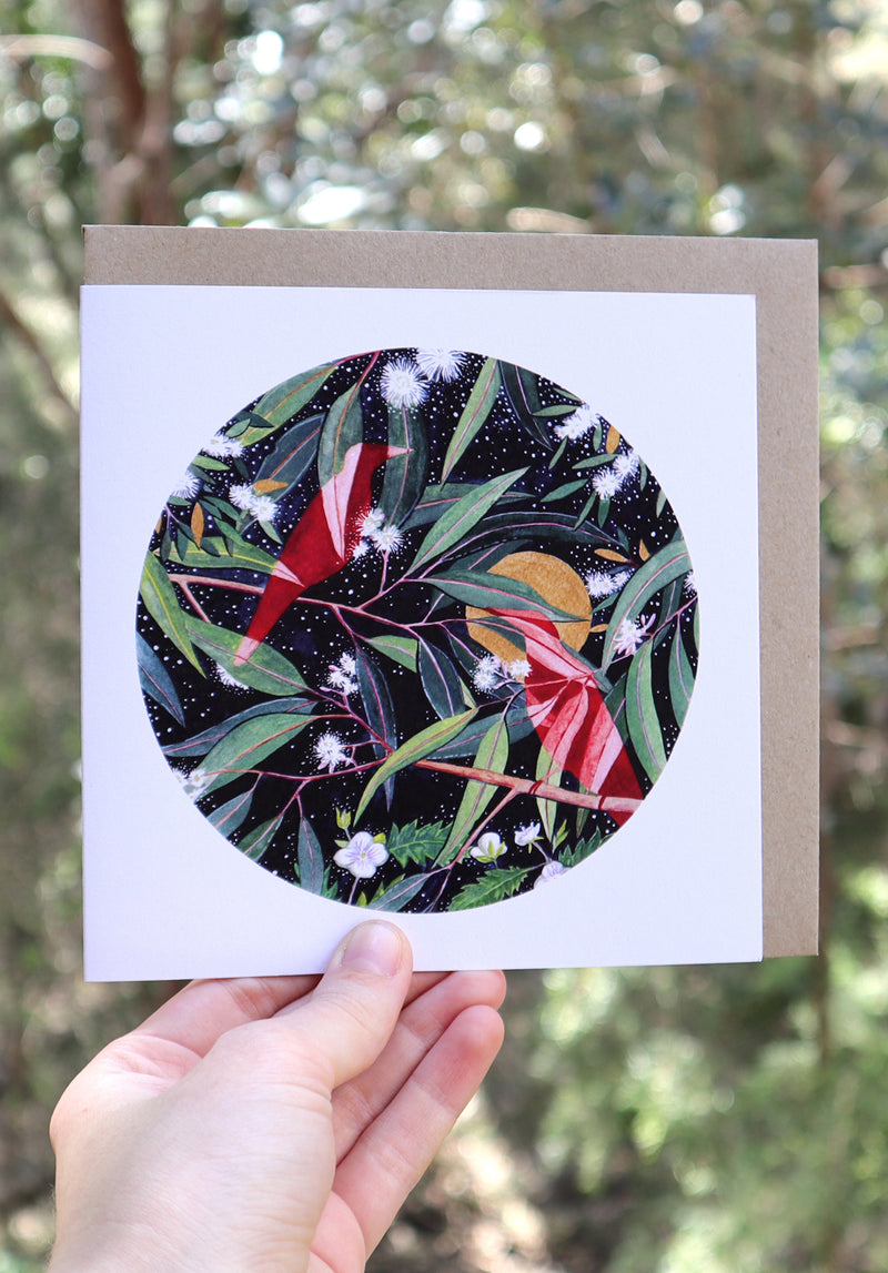 australian artists, botanical art cards