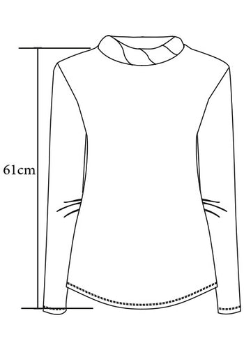 Subtle top black bamboo