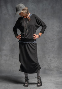 Leanne Top Black Bamboo