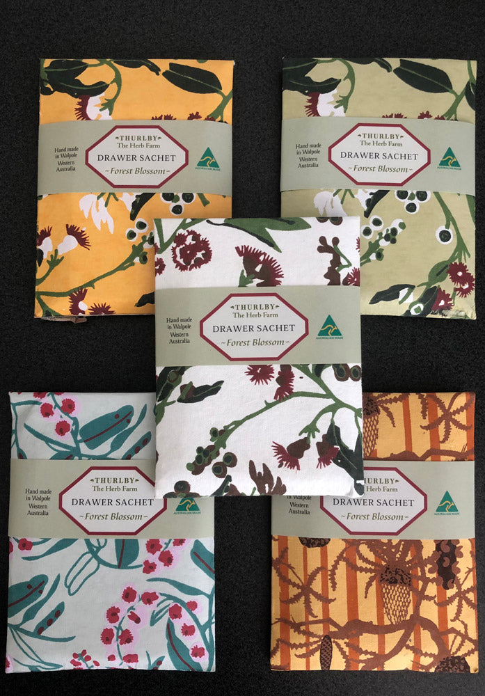 wardrobe scented sachets, aromatics, australian made aroma products