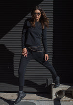 black organic cotton pant, womens clothing online Australian made