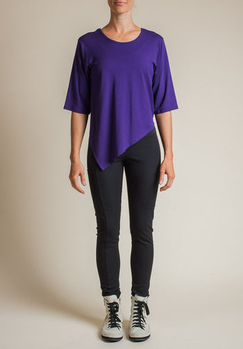 Dana top purple | Australian Made Bamboo Clothing