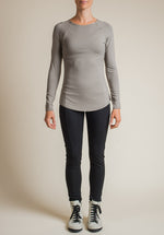 Multitude top taupe | Eco-Friendly and Ethical Bamboo Clothing 