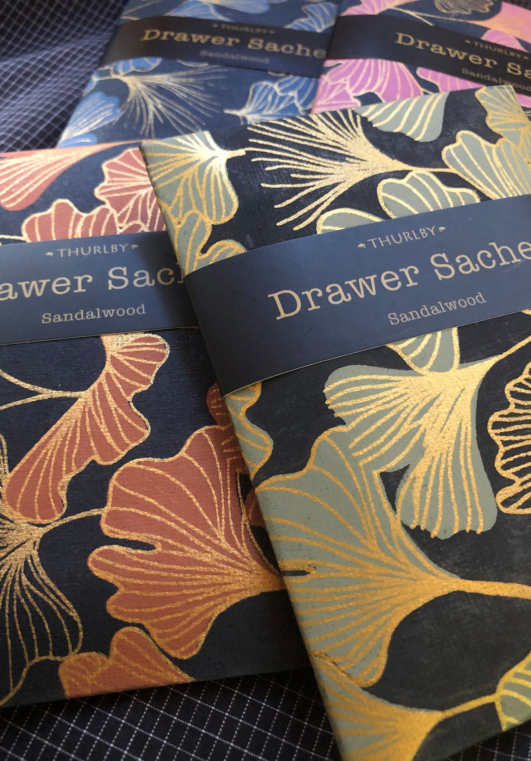 sandalwood aromatics, drawer sachet