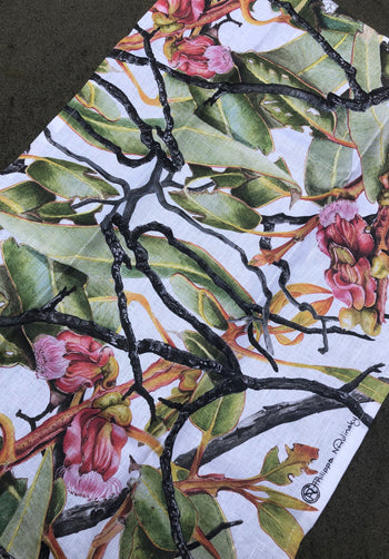 Sweedman's Mallee - Linen Tea Towel