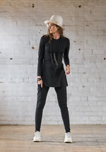 merino fashion online Australia, black wool pants, woollen loungewear