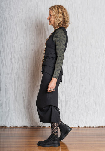 ethical clothing line, shop by style, black skirts online Australia