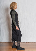 merino clothes online Australia, black skirt Australian made